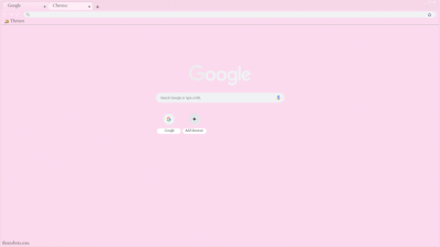 simple pink theme