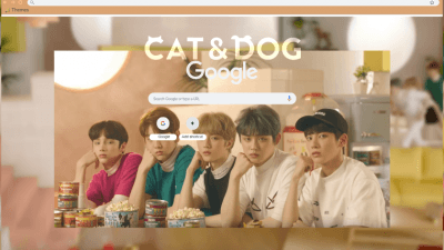 KPOP BIGHIT TXT CAT AND DOG THEME