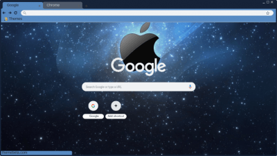 Galaxy apple theme