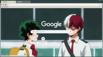 Todoroki And Midoriya