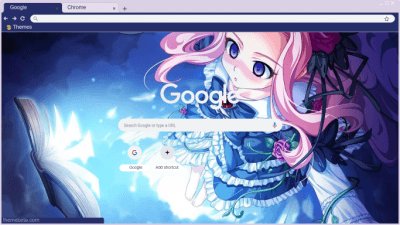 Magic Anime Girl Pink Hair Theme