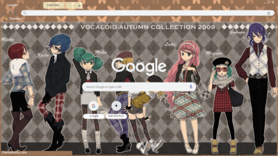 VOCALOID autumn theme