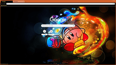 Kirby theme orange