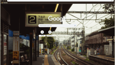 Empty Train Station