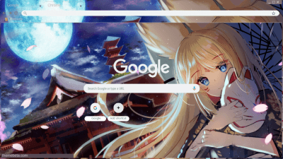 anime girl_fox theme