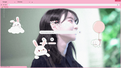 Oh My Girl Binnie Soft Bunny Pink Theme