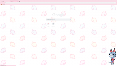 Animal crossing pastel pink theme (Lolly edition)