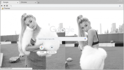 Ariana Grande Grey Theme