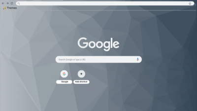 Simple Grey Polygon Theme