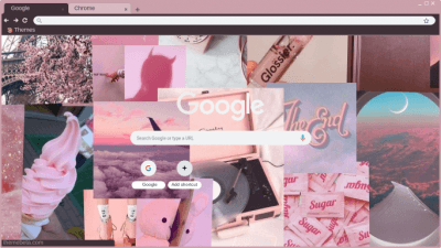 Pink Aesthetic Collage