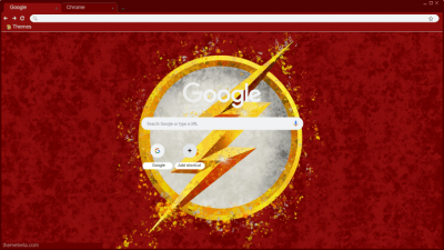 The Flash Logo Paint