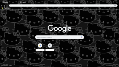 hello kitty dark theme