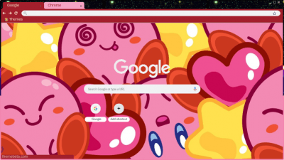 Cute Kirby Background theme