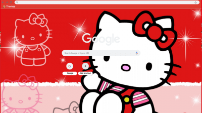 Hello kitty red