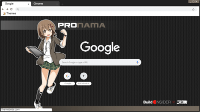 Pronama - Anime Girl - Dark Gray