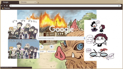 Kimetsu No Yaiba Google background