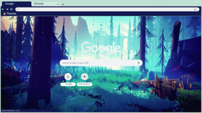 Nature Anime Chrome theme