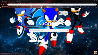 Sonic Legends Chrome Theme