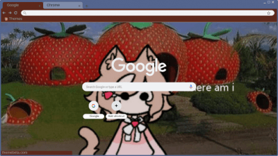 traumacore/weirdcore/dreamcore chrome theme