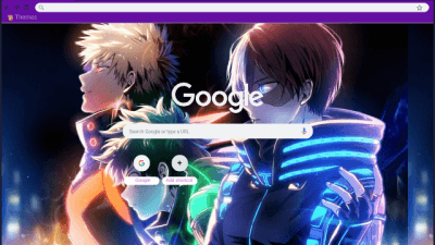 My Hero Academia Neon Theme