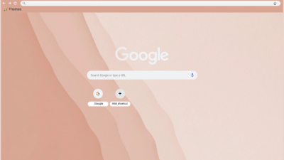 Aesthetic Rose Colored Minimalistic Theme