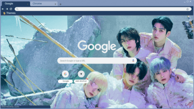 TXT the chaos chapter:freeze desktop theme