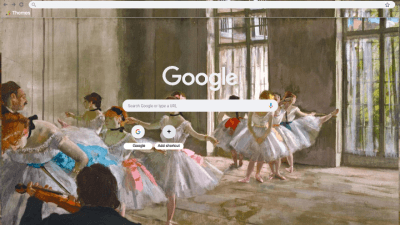 Edgar Degas Ballet Reheastral