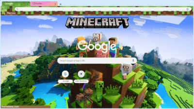 The "Minecraft" Theme 