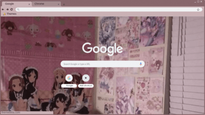 kawaii sanriocore/animecore(?) chrome theme