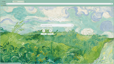 Green Wheat Fields // Van Gogh