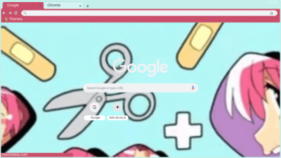 animecore chrome theme