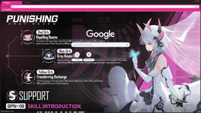 Liv Banner theme - Punishing Gray Raven