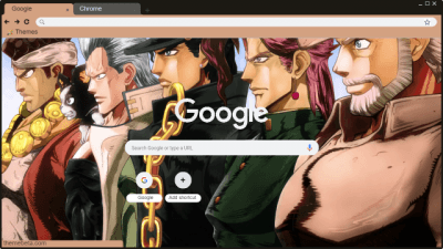 JoJo's Chrome Theme