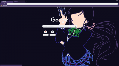 Nozomi Toujou Minimalistic Neon