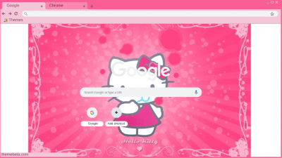 cute hello kitty theme