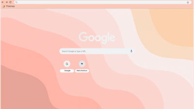 Aesthetic Blush Waves Theme