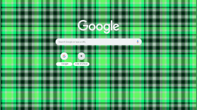 Bright Green Plaid