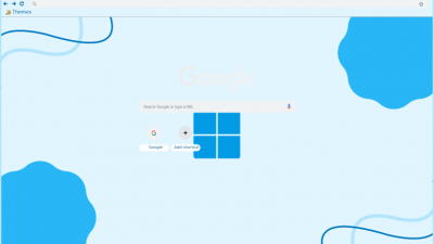 Windows 11 White Blue Theme