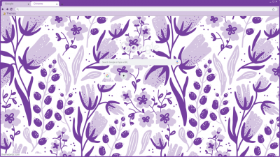 DGN Purple Cartoon Flower