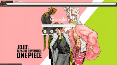 One Piece X Jojo (Doflamingo, Crocodile)