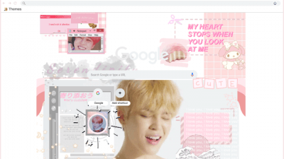 (re) jimin pink theme