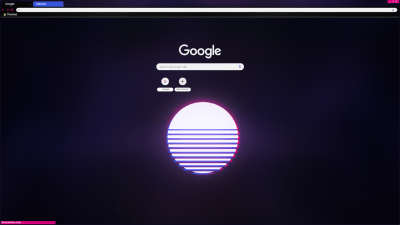 Minimalist Synthwave Theme