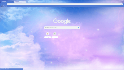 Aesthetic Clouds n Sparkles Theme