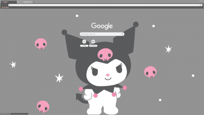 Kuromi theme 2560 x 1440