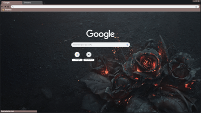 Roses Dark Theme