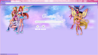 Winx Club Lilac Theme