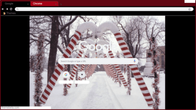 Candy Cane Lane, Bronson Park-Kalamazoo, Michigan