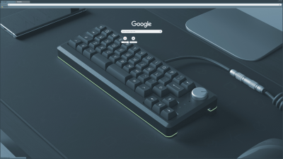 Minimalist Keyboard Desktop 4k