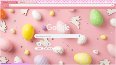 Pink Pastel Easter Theme