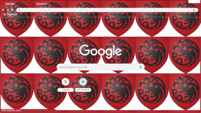 House of Dragon Black & Red Dragon Flag Sigil theme wallpaper